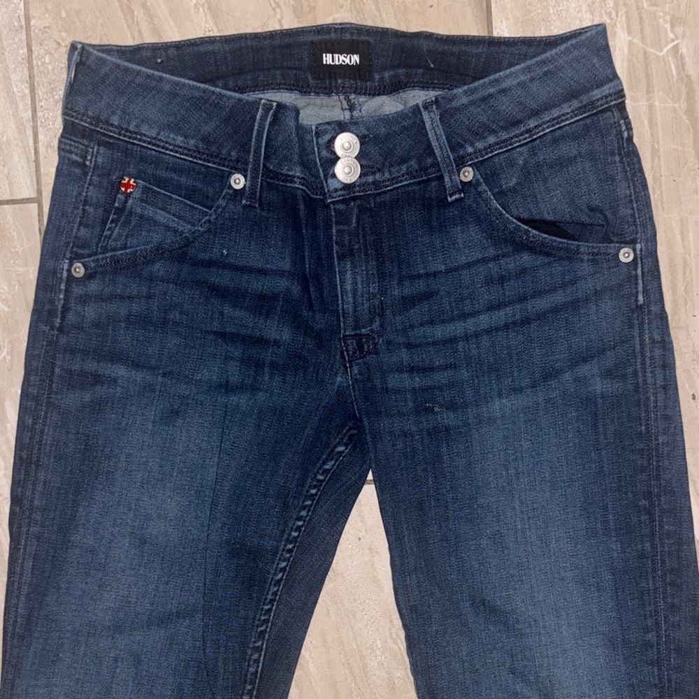 Hudson Jeans Women's Dark Indigo Skinny Jeans